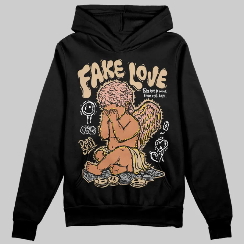 TAN Collection DopeSkill Hoodie Sweatshirt False Love Graphic sold by DopeSkill