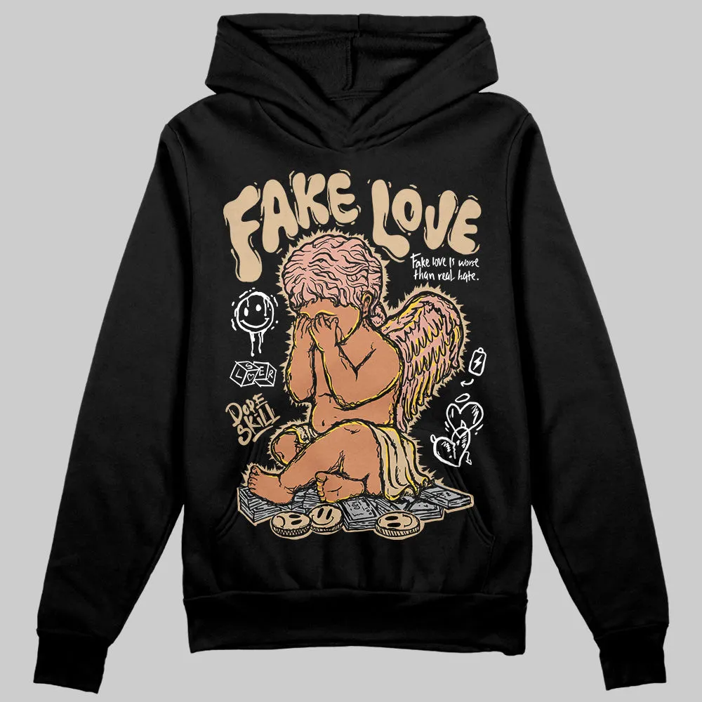 TAN Collection DopeSkill Hoodie Sweatshirt False Love Graphic sold by DopeSkill