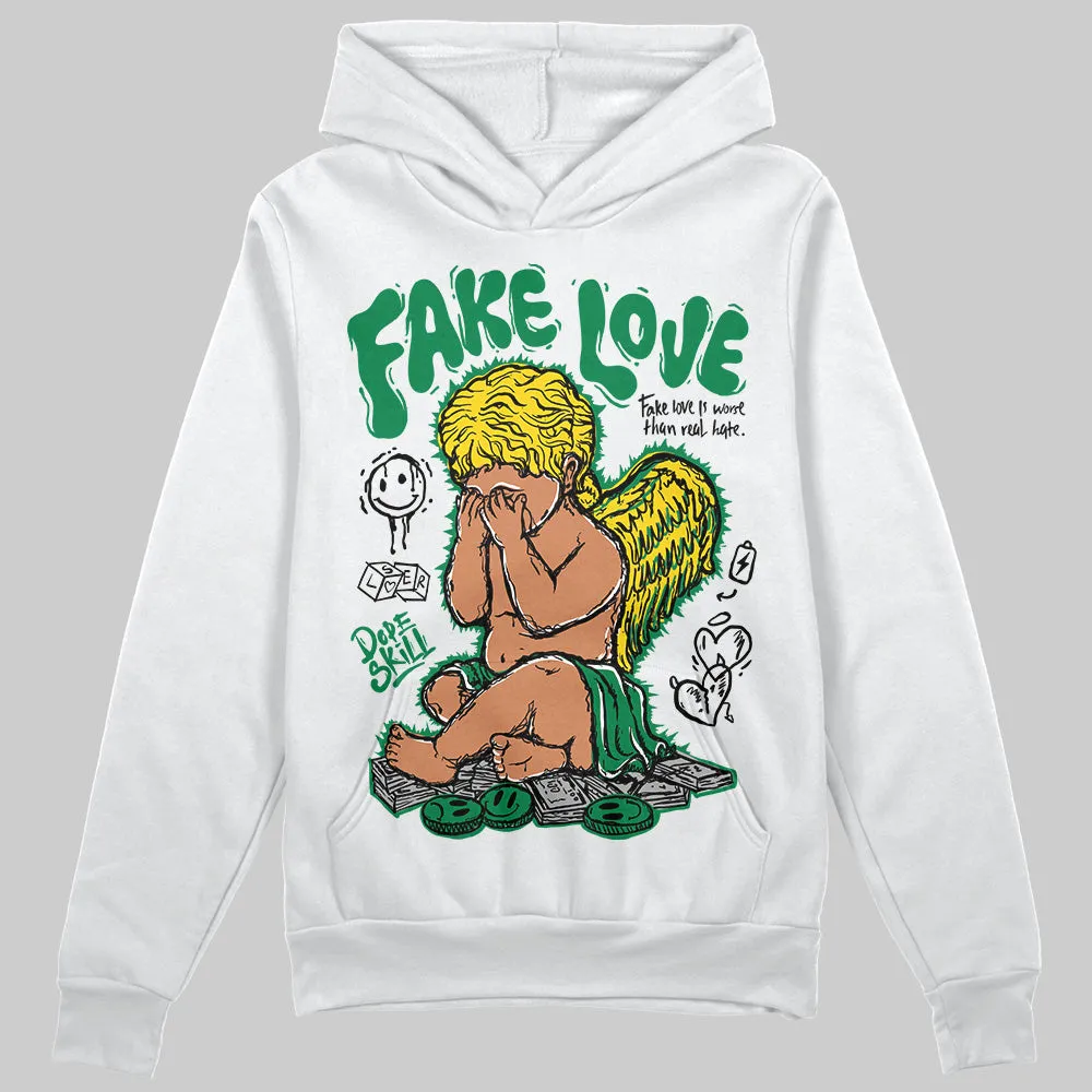 Lucky Green 5s DopeSkill Hoodie Sweatshirt False Love Graphic sold by DopeSkill
