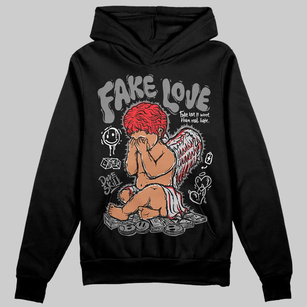 Grey Collection DopeSkill Hoodie Sweatshirt False Love Graphic sold by DopeSkill product image thumbnail 2