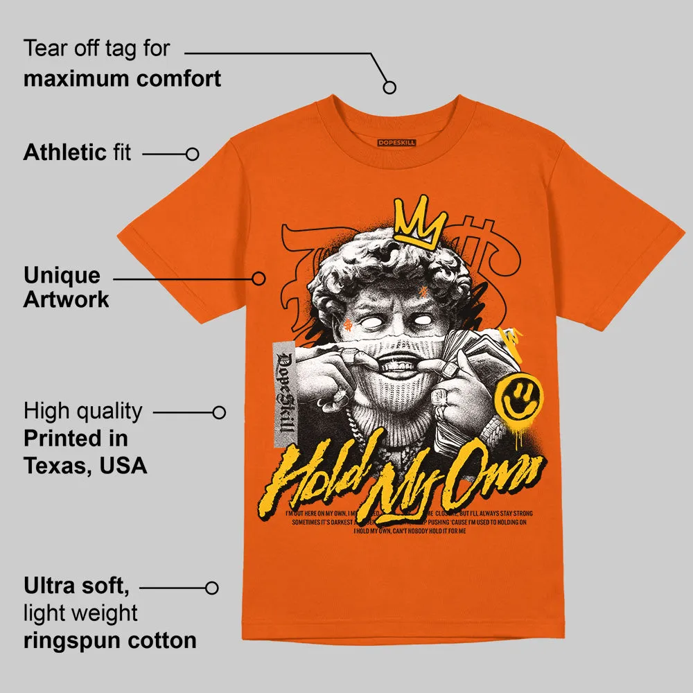 Orange Black White Collection DopeSkill Orange T-shirt In My Way Graphic sold by DopeSkill product image thumbnail 2