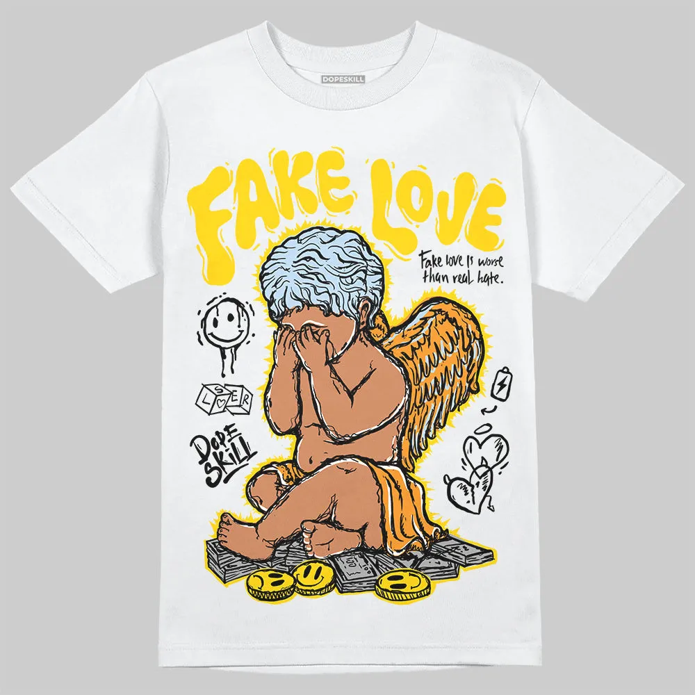 Yellow Ochre 6s DopeSkill T-Shirt False Love Graphic sold by DopeSkill product image thumbnail 2