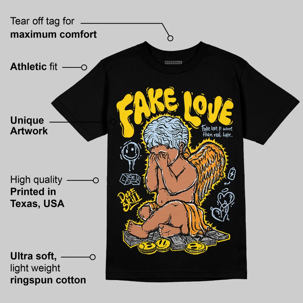 Yellow Ochre 6s DopeSkill T-Shirt False Love Graphic sold by DopeSkill product image thumbnail 3