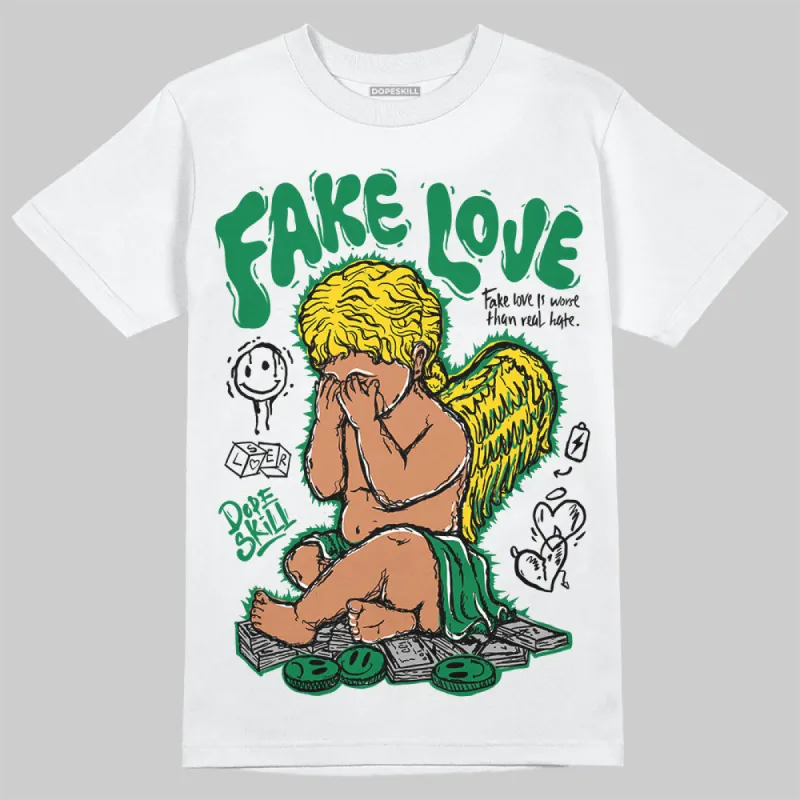 Lucky Green 5s DopeSkill T-Shirt False Love Graphic sold by DopeSkill