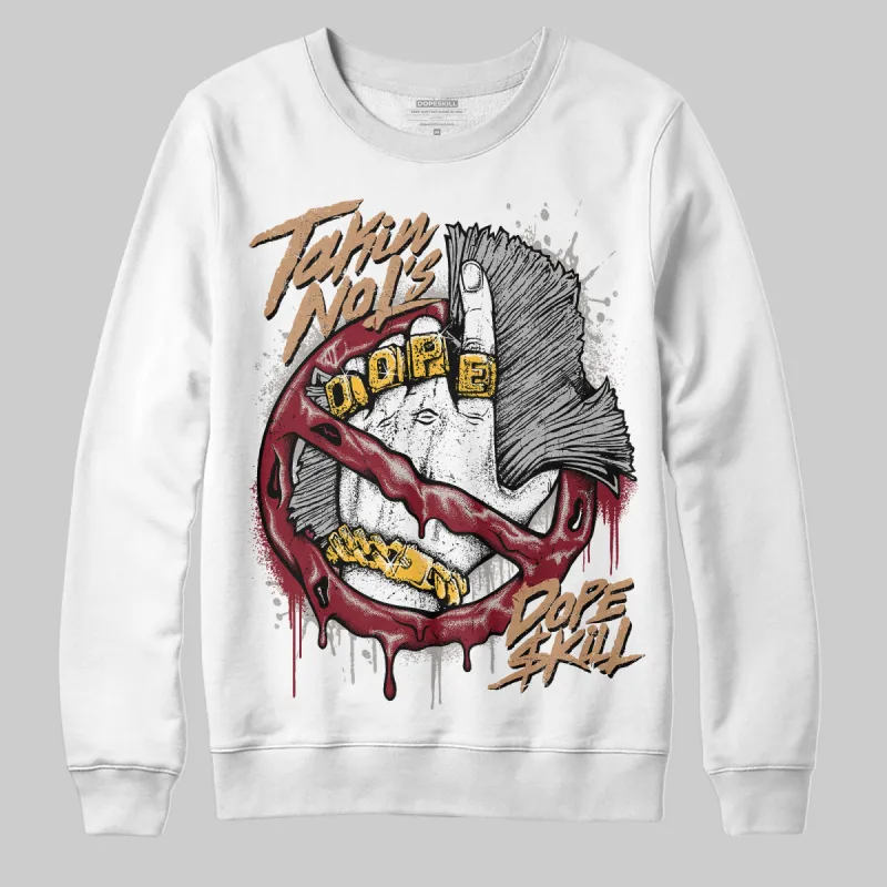 Samba OG Collegiate Burgundy DopeSkill Sweatshirt Takin No L's Graphic sold by DopeSkill