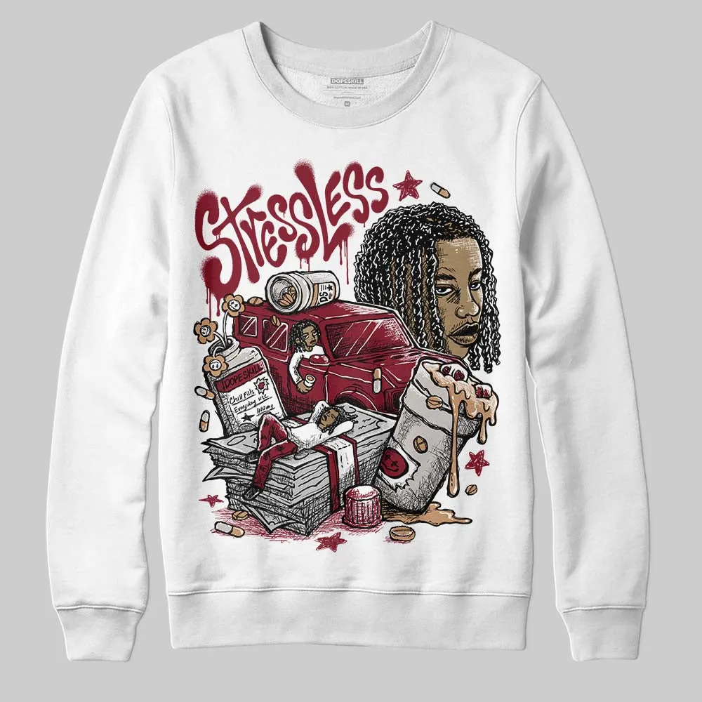 Samba OG Collegiate Burgundy DopeSkill Sweatshirt Stressless Graphic sold by DopeSkill