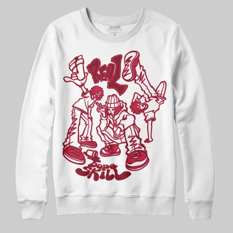 Samba OG Collegiate Burgundy DopeSkill Sweatshirt Real Y2K Players Graphic sold by DopeSkill