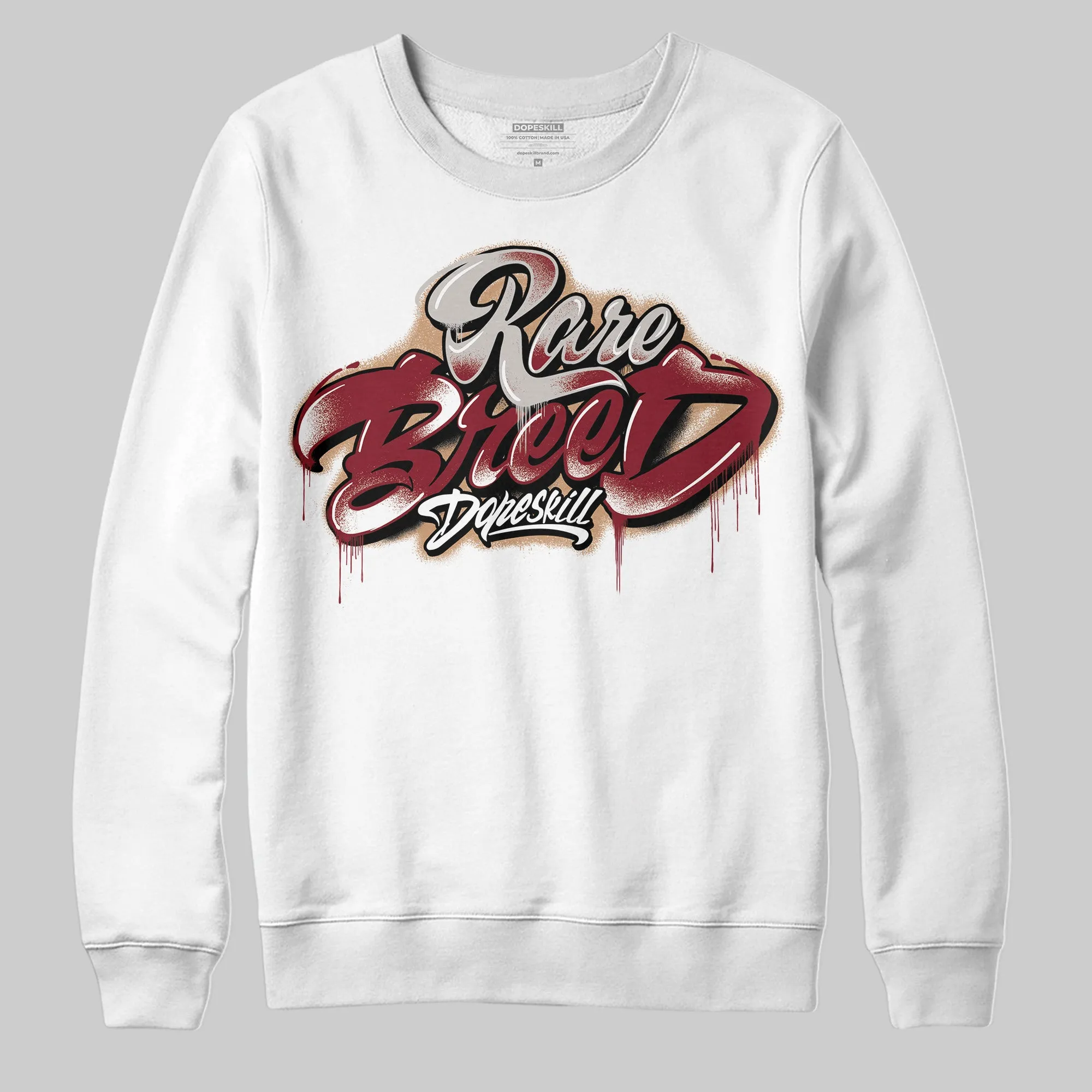 Samba OG Collegiate Burgundy DopeSkill Sweatshirt Rare Breed Type Graphic sold by DopeSkill