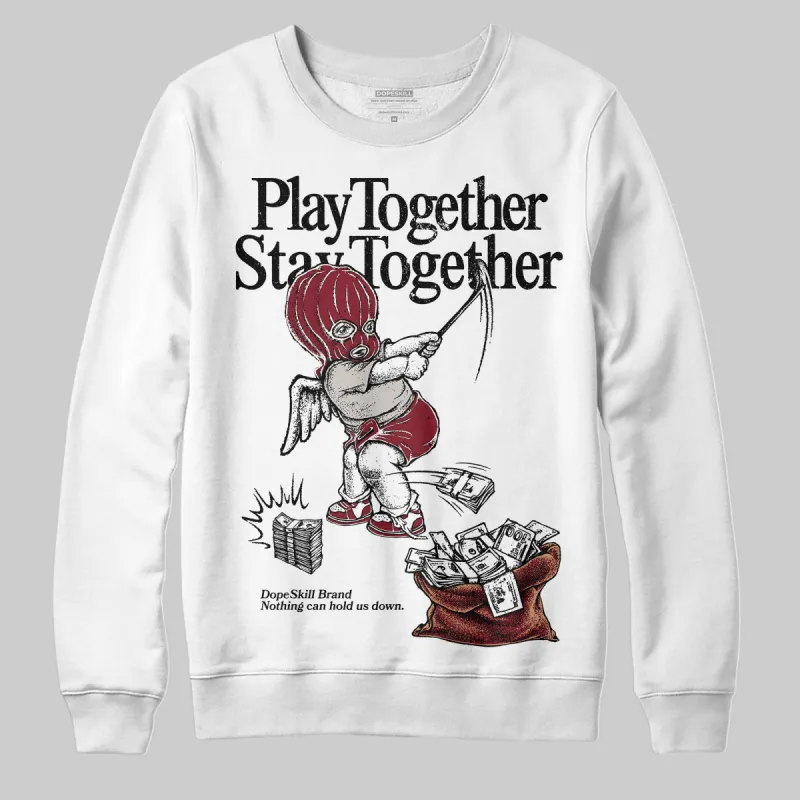 Samba OG Collegiate Burgundy DopeSkill Sweatshirt Play together, Stay together Graphic sold by DopeSkill