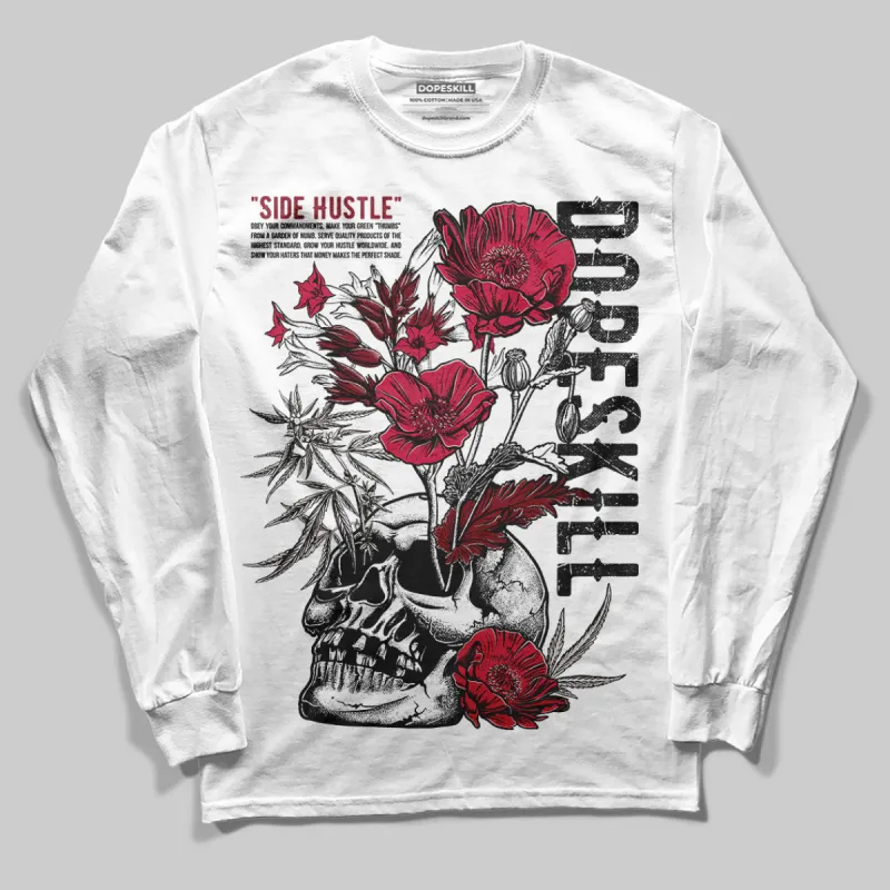 Samba OG Collegiate Burgundy DopeSkill Long Sleeve T-Shirt Side Hustle Graphic sold by DopeSkill