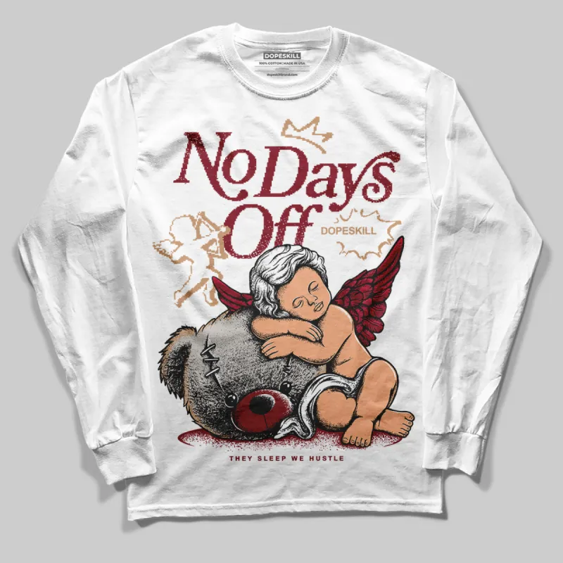Samba OG Collegiate Burgundy DopeSkill Long Sleeve T-Shirt New No Days Off Graphic sold by DopeSkill