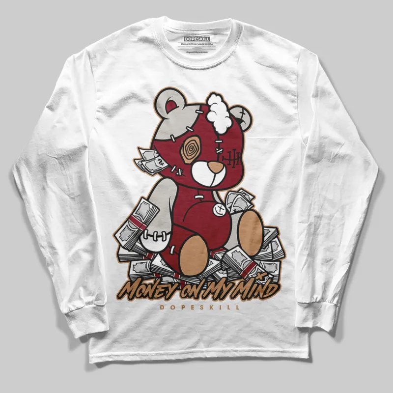 Samba OG Collegiate Burgundy DopeSkill Long Sleeve T-Shirt MOMM Bear Graphic sold by DopeSkill