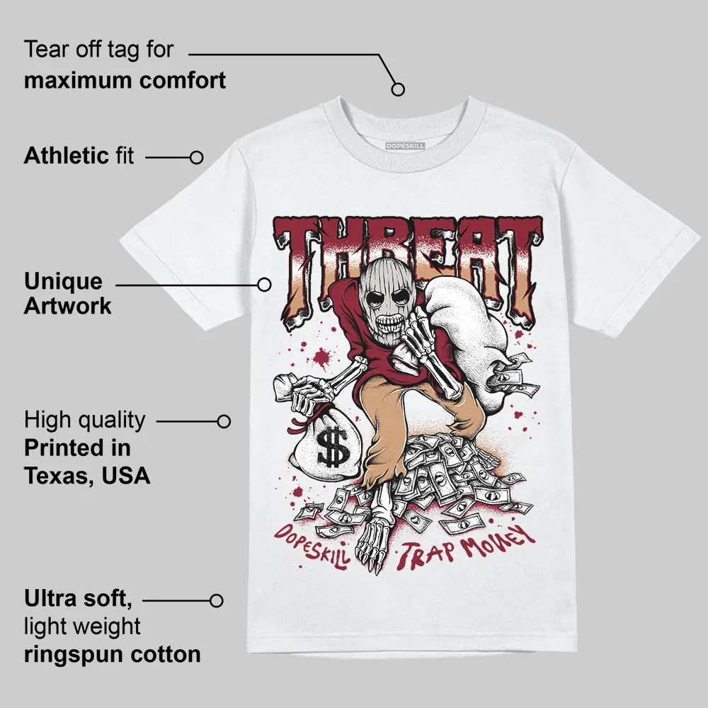 Samba OG Collegiate Burgundy DopeSkill T-Shirt Threat Graphic sold by DopeSkill product image thumbnail 3