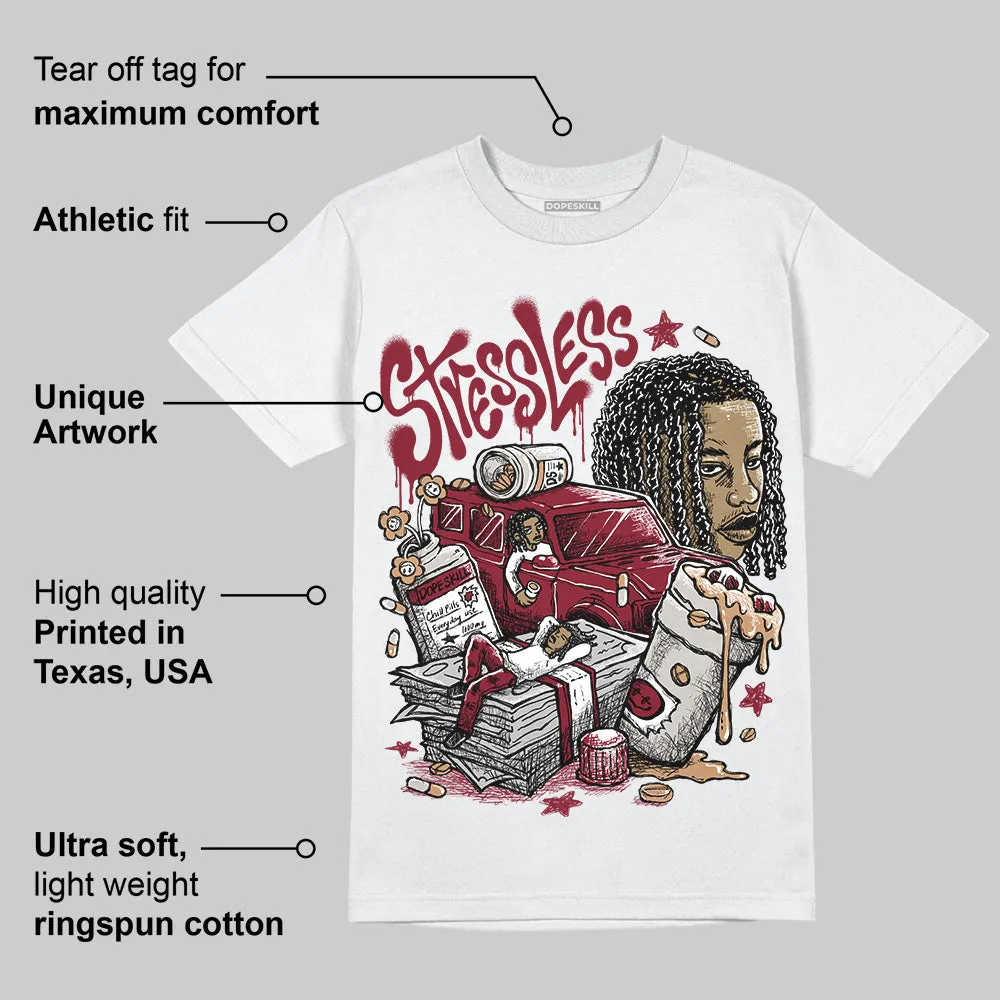 Samba OG Collegiate Burgundy DopeSkill T-Shirt Stressless Graphic sold by DopeSkill product image thumbnail 3
