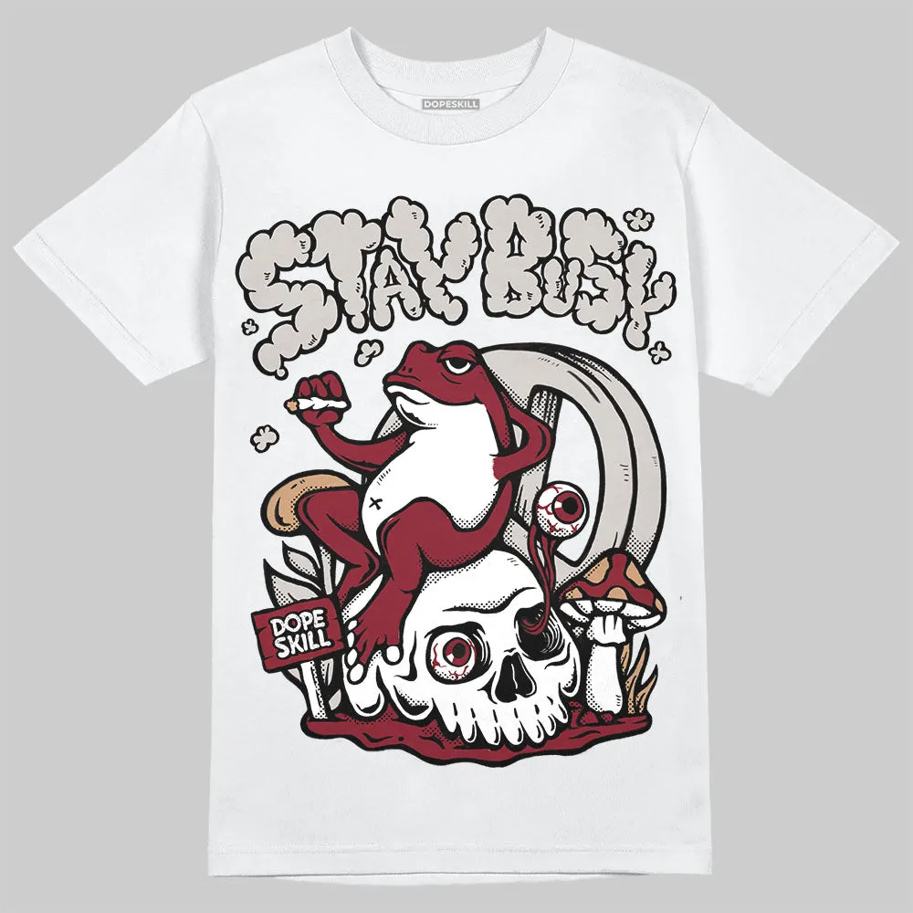 Samba OG Collegiate Burgundy DopeSkill T-Shirt Stay Busy Graphic sold by DopeSkill