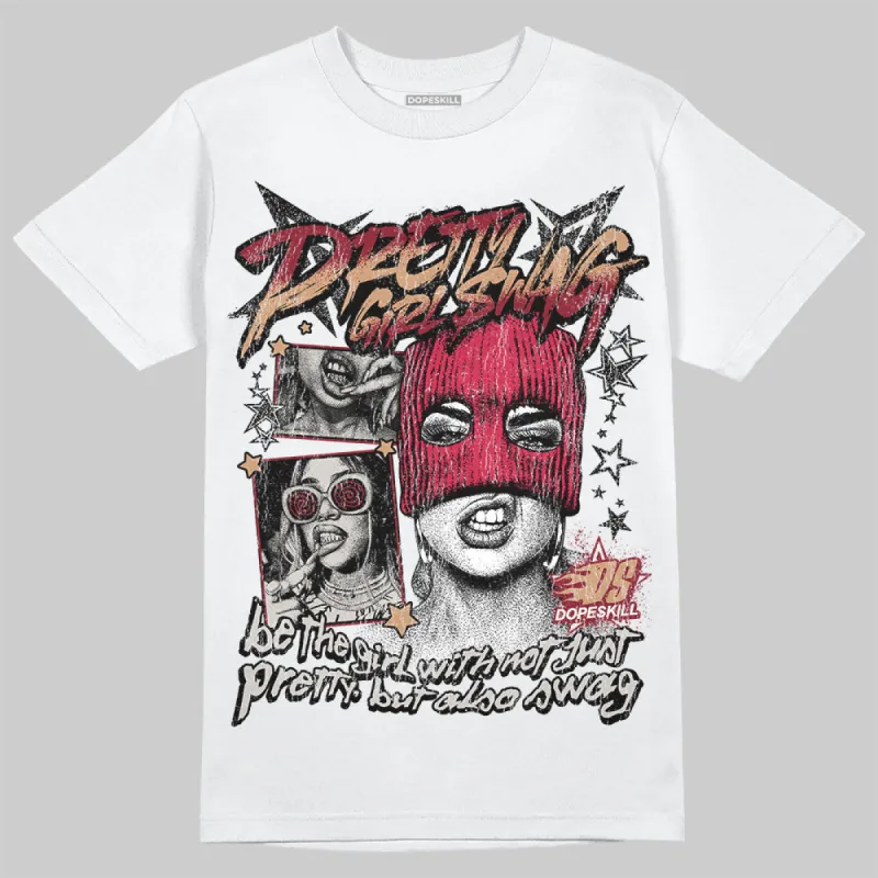 Samba OG Collegiate Burgundy DopeSkill T-Shirt Pretty Girl Swag Graphic sold by DopeSkill