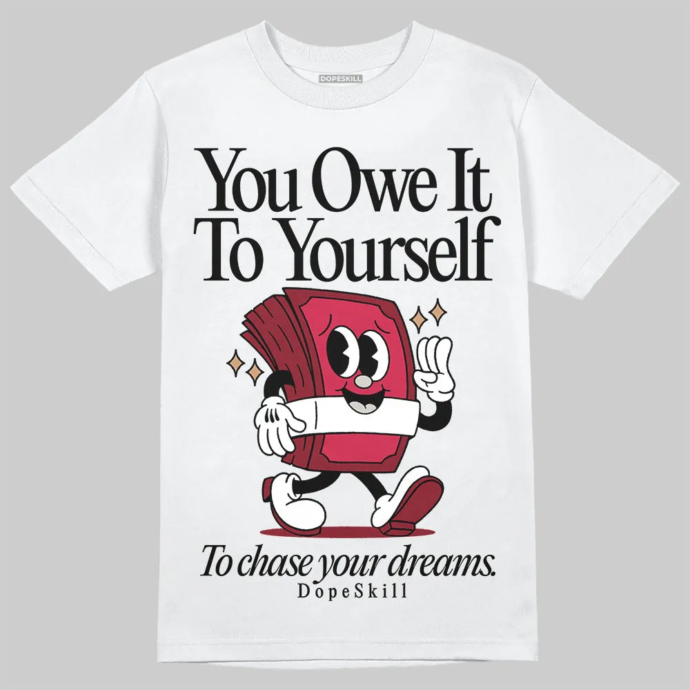 Samba OG Collegiate Burgundy DopeSkill T-Shirt Owe It To Yourself Graphic sold by DopeSkill