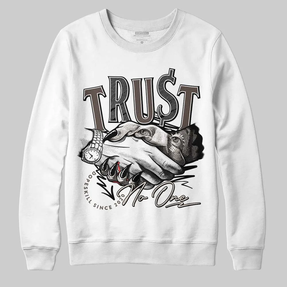 Samba OG White Black Clear Granite DopeSkill Sweatshirt Trust No One Graphic sold by DopeSkill