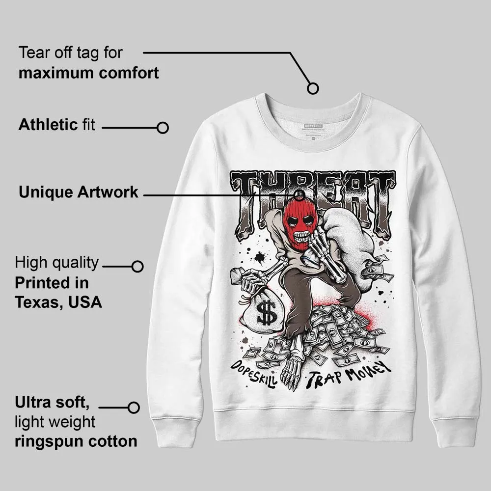 Samba OG White Black Clear Granite DopeSkill Sweatshirt Threat Graphic sold by DopeSkill product image thumbnail 3