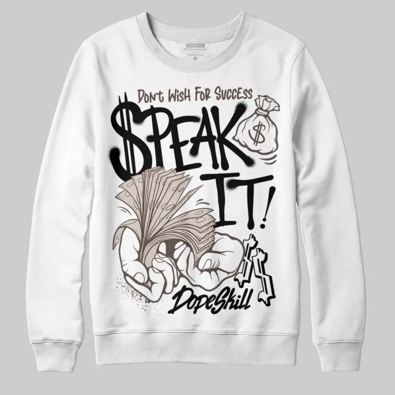 Samba OG White Black Clear Granite DopeSkill Sweatshirt Speak It Graphic sold by DopeSkill