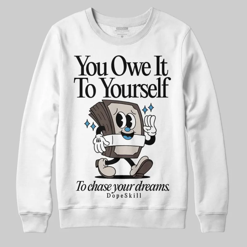 Samba OG White Black Clear Granite DopeSkill Sweatshirt Owe It To Yourself Graphic sold by DopeSkill