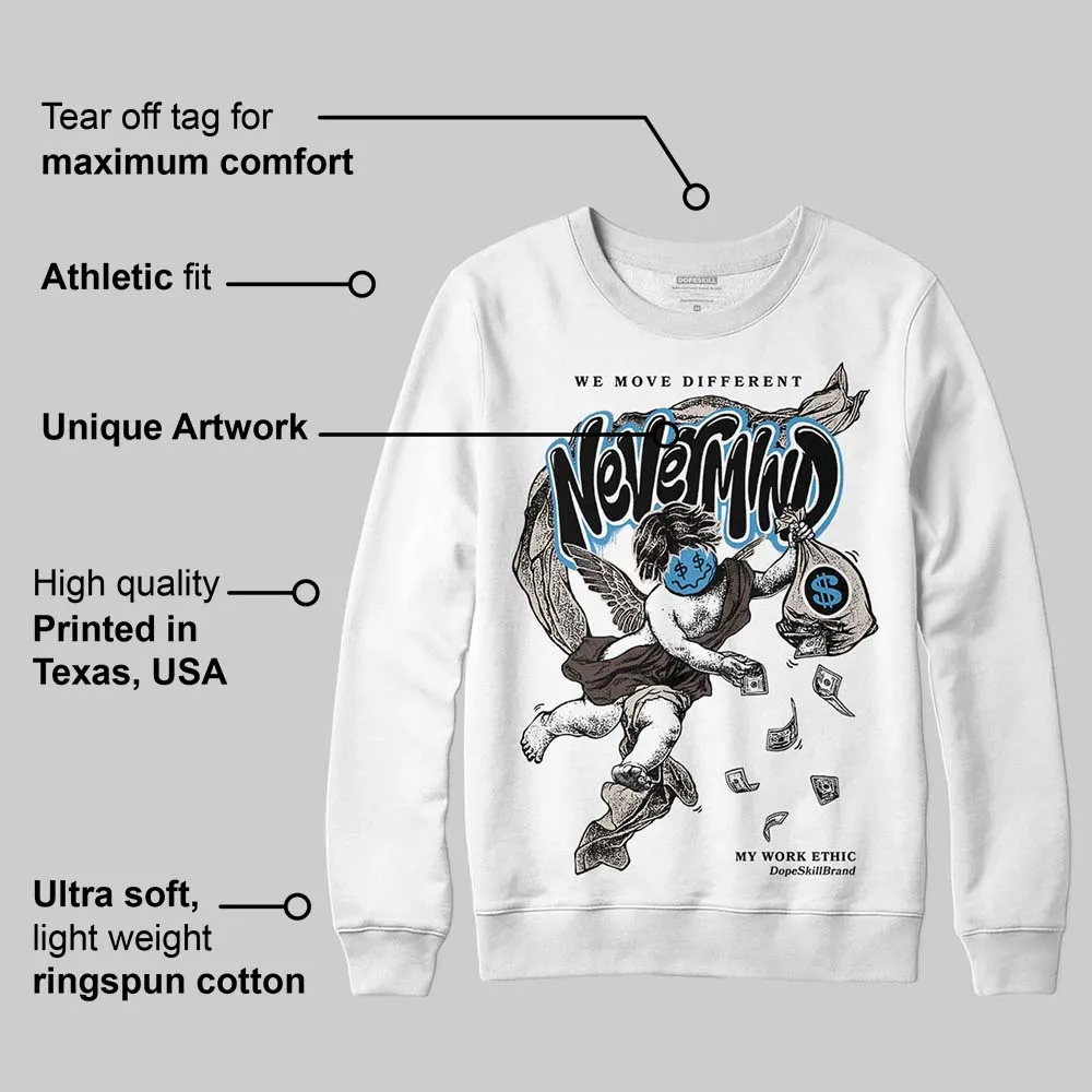 Samba OG White Black Clear Granite DopeSkill Sweatshirt Nevermind Graphic sold by DopeSkill product image thumbnail 3