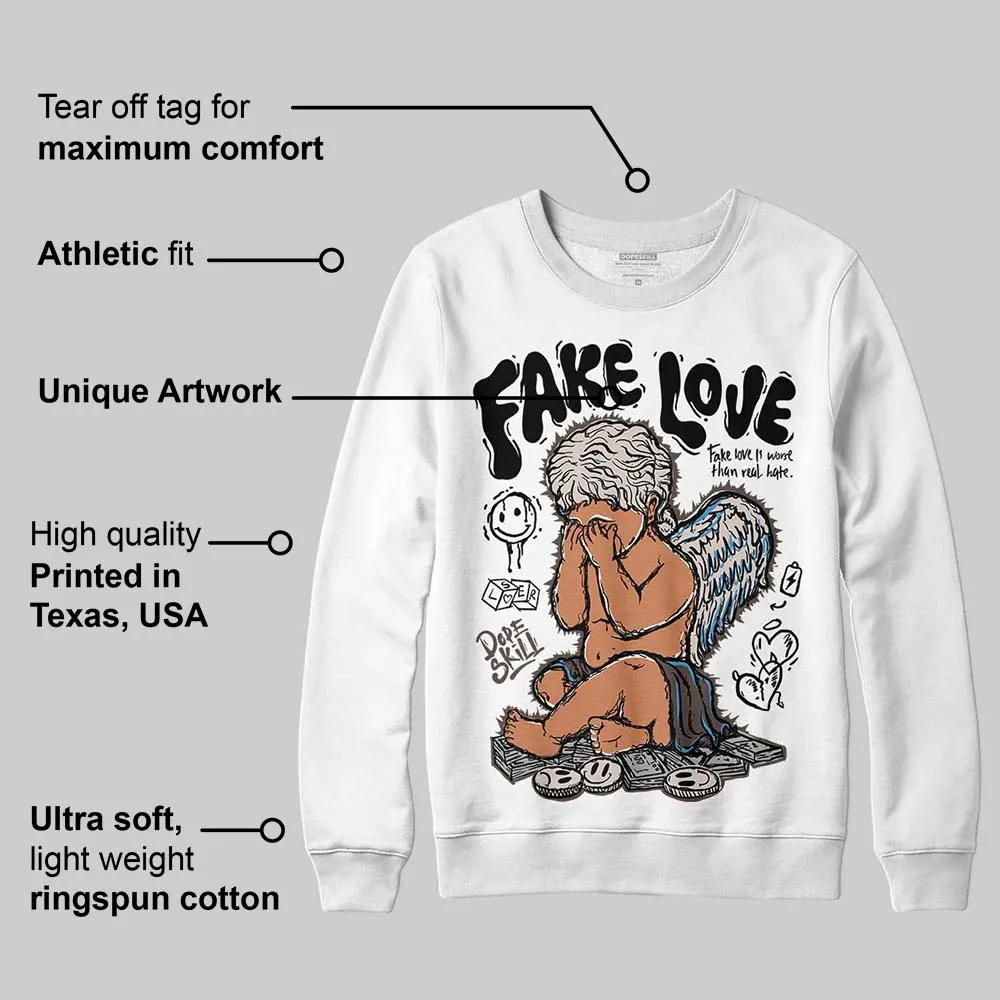 Samba OG White Black Clear Granite DopeSkill Sweatshirt False Love Graphic sold by DopeSkill product image thumbnail 3
