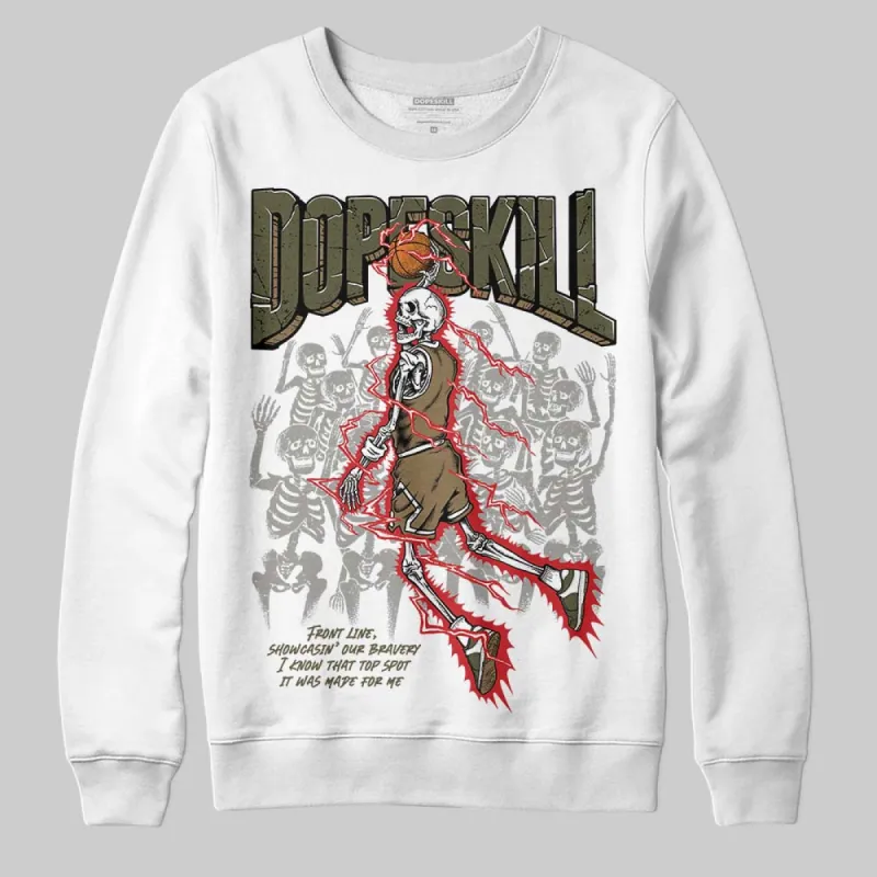 Samba OG Focus Olive DopeSkill Sweatshirt Thunder Dunk Graphic sold by DopeSkill