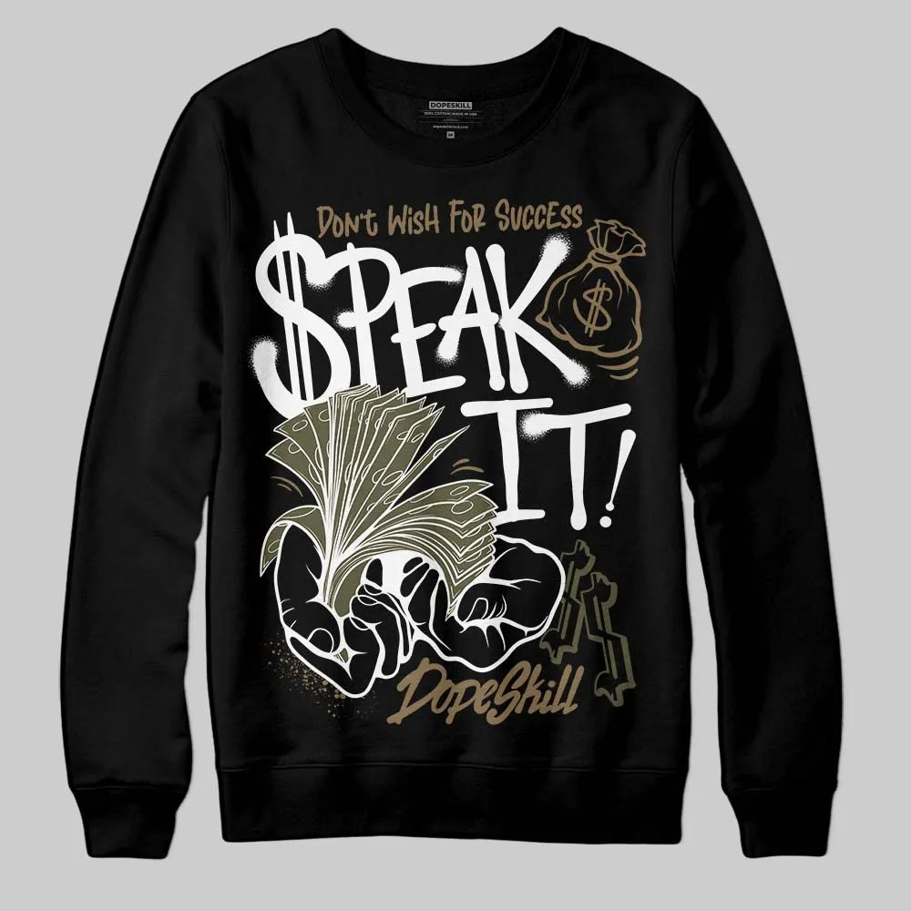Samba OG Focus Olive DopeSkill Sweatshirt Speak It Graphic sold by DopeSkill product image thumbnail 2