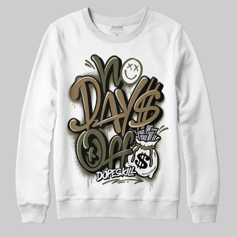 Samba OG Focus Olive DopeSkill Sweatshirt No Days Off Graphic sold by DopeSkill