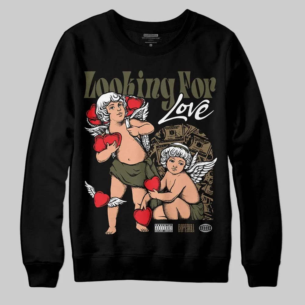 Samba OG Focus Olive DopeSkill Sweatshirt Looking For Love Graphic sold by DopeSkill product image thumbnail 2