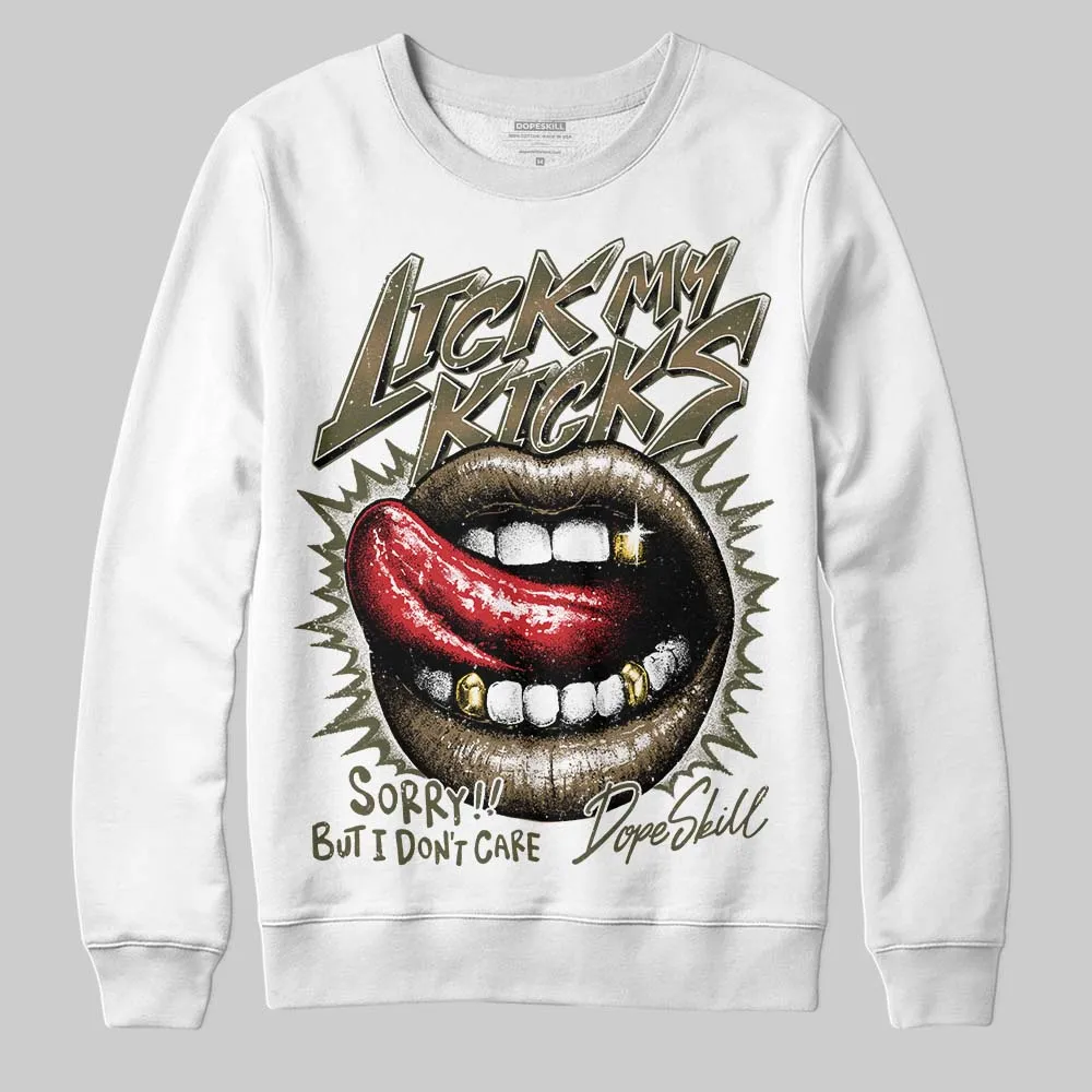Samba OG Focus Olive DopeSkill Sweatshirt Lick My Kicks Graphic sold by DopeSkill