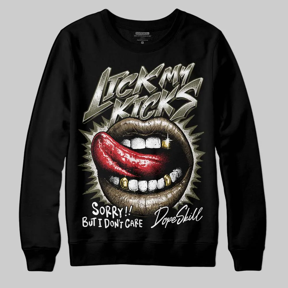 Samba OG Focus Olive DopeSkill Sweatshirt Lick My Kicks Graphic sold by DopeSkill product image thumbnail 2