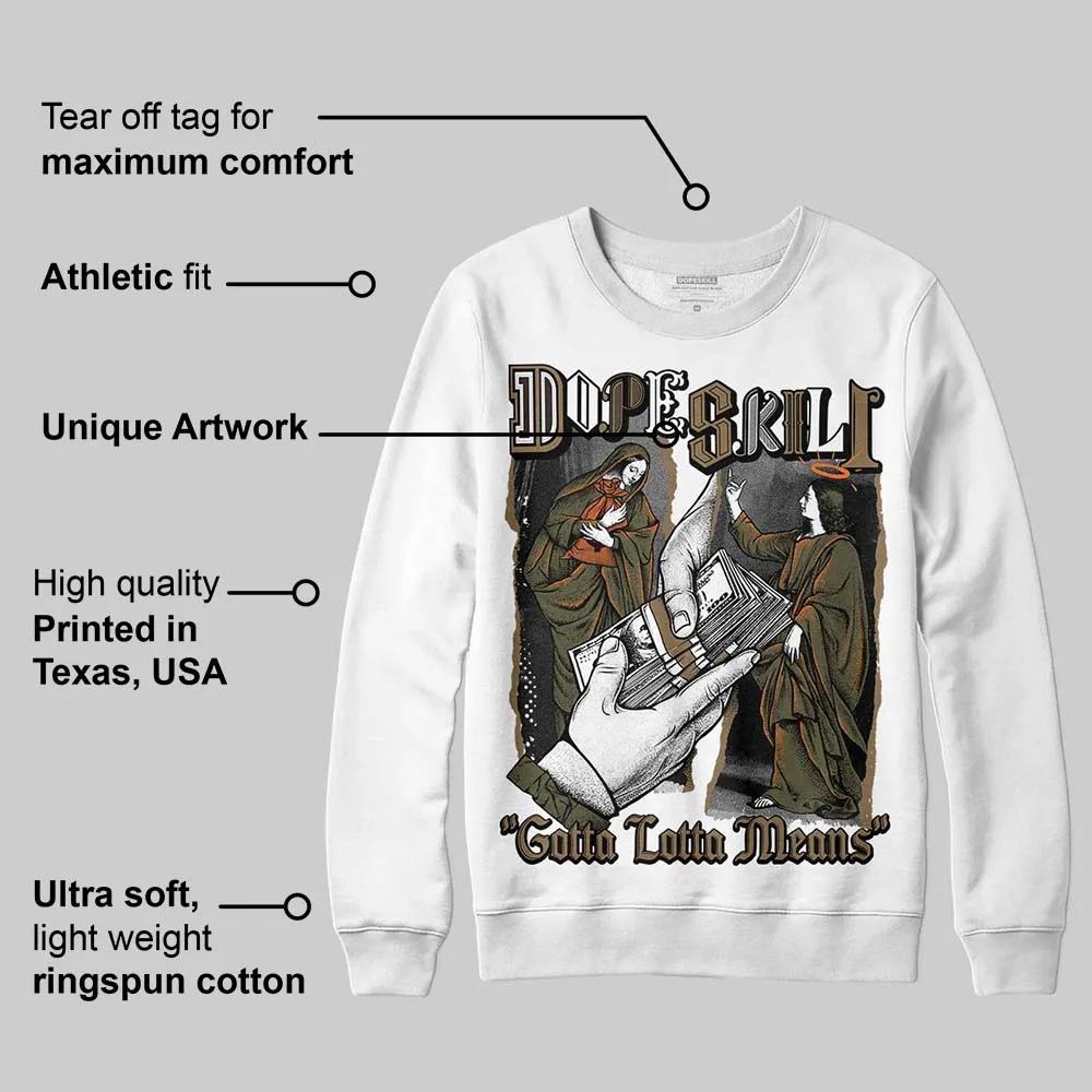 Samba OG Focus Olive DopeSkill Sweatshirt Gotta Lotta Means Graphic sold by DopeSkill product image thumbnail 3