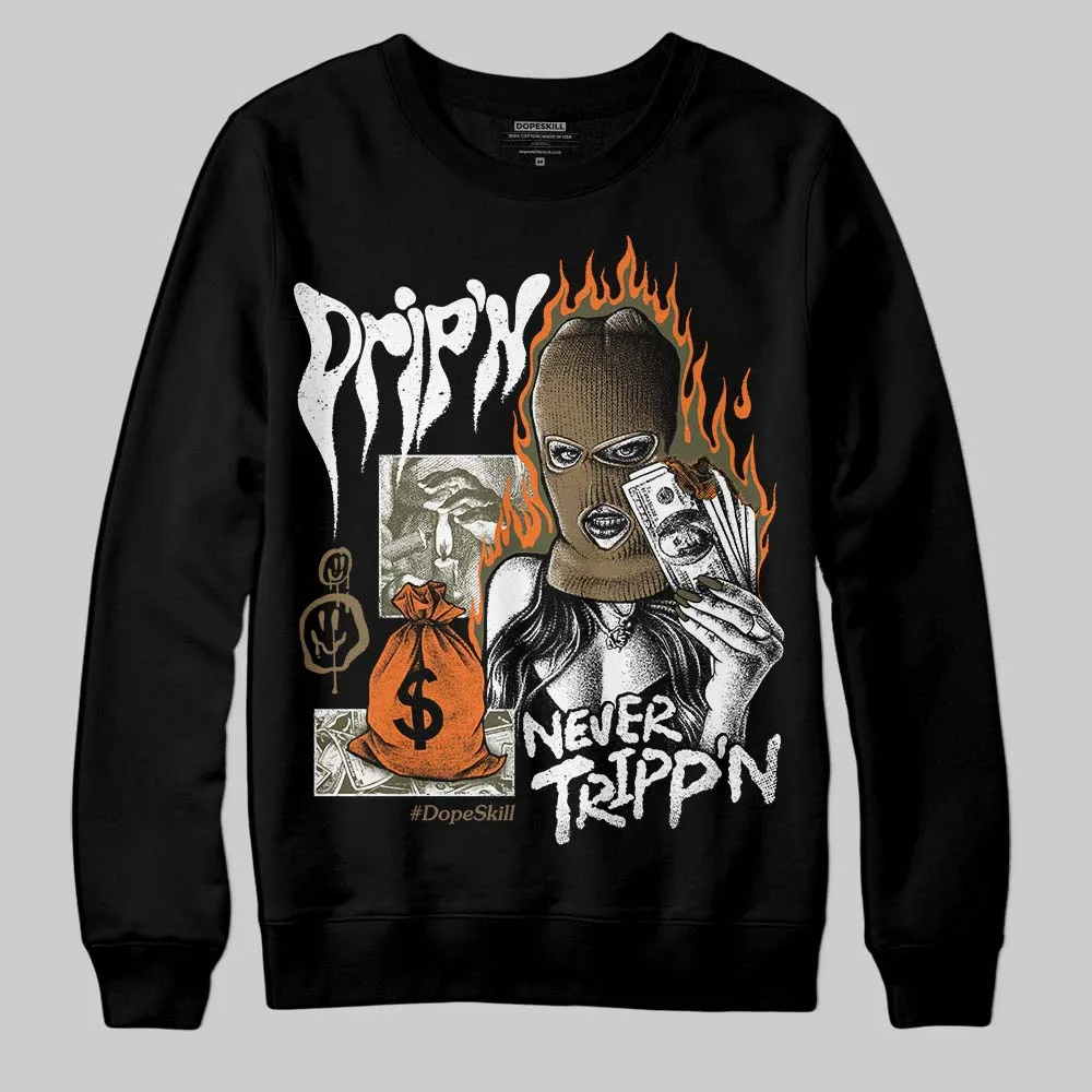 Samba OG Focus Olive DopeSkill Sweatshirt Drip'n Never Tripp'n Graphic sold by DopeSkill product image thumbnail 2