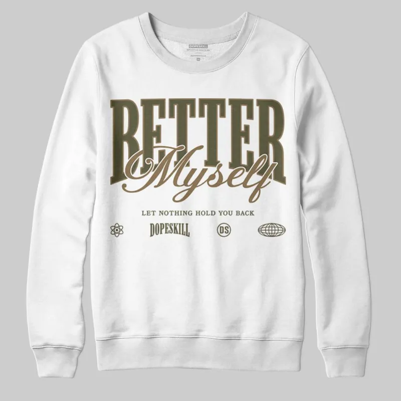 Samba OG Focus Olive DopeSkill Sweatshirt Better Myself Graphic sold by DopeSkill