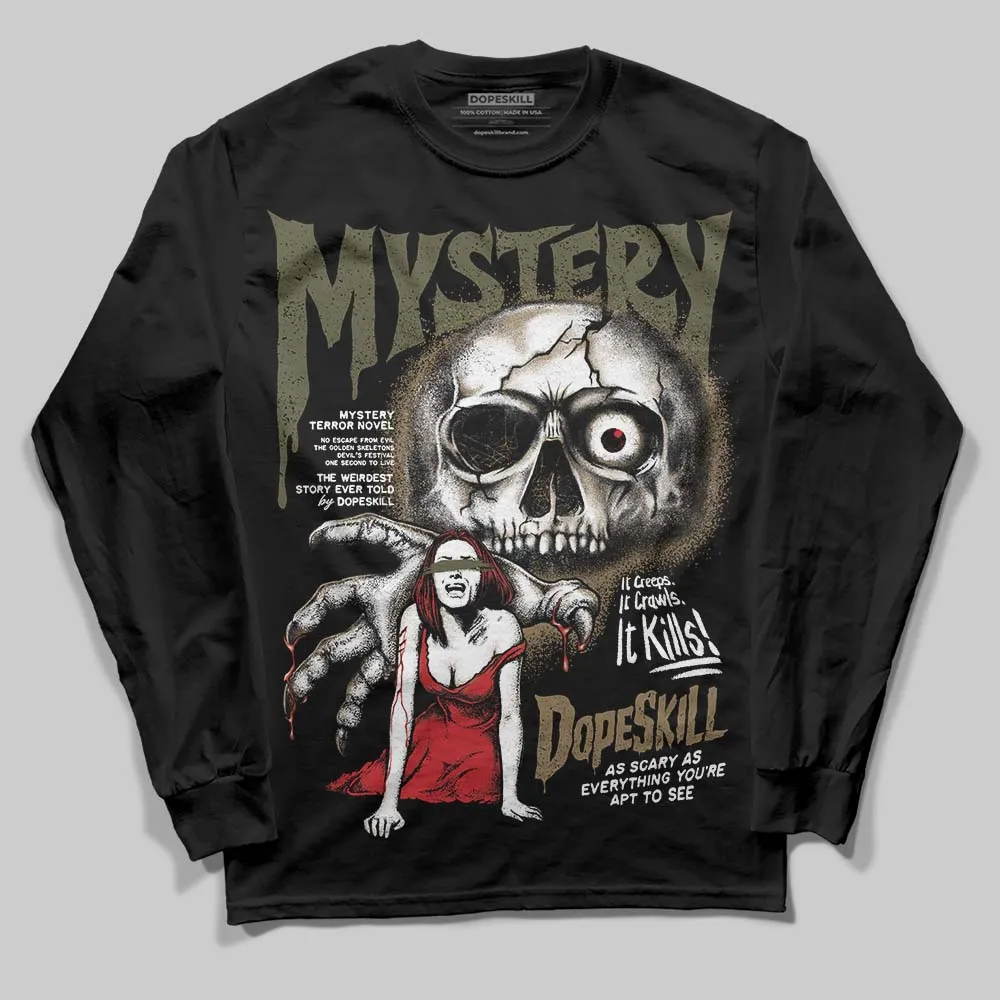 Samba OG Focus Olive Long Sleeve T-Shirt Mystery Ghostly Grasp Graphic sold by DopeSkill product image thumbnail 2