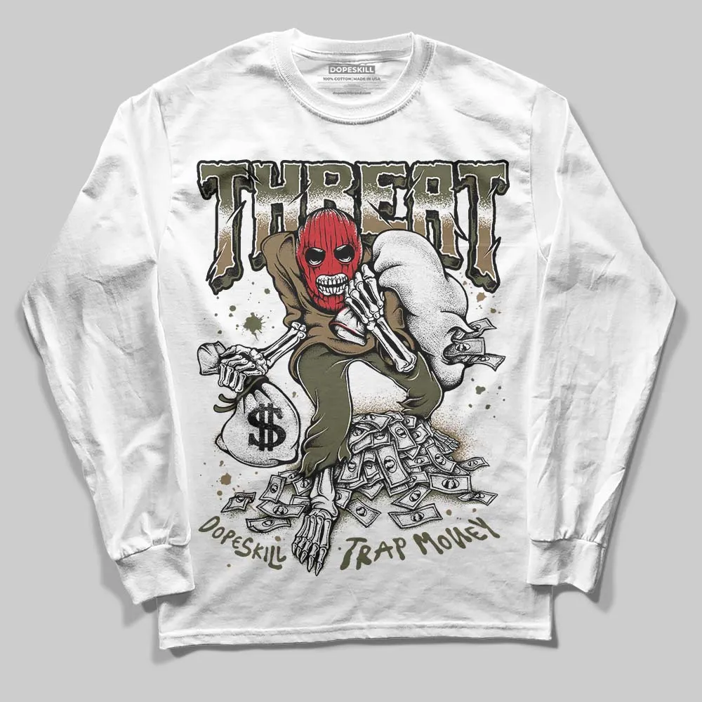 Samba OG Focus Olive DopeSkill Long Sleeve T-Shirt Threat Graphic sold by DopeSkill