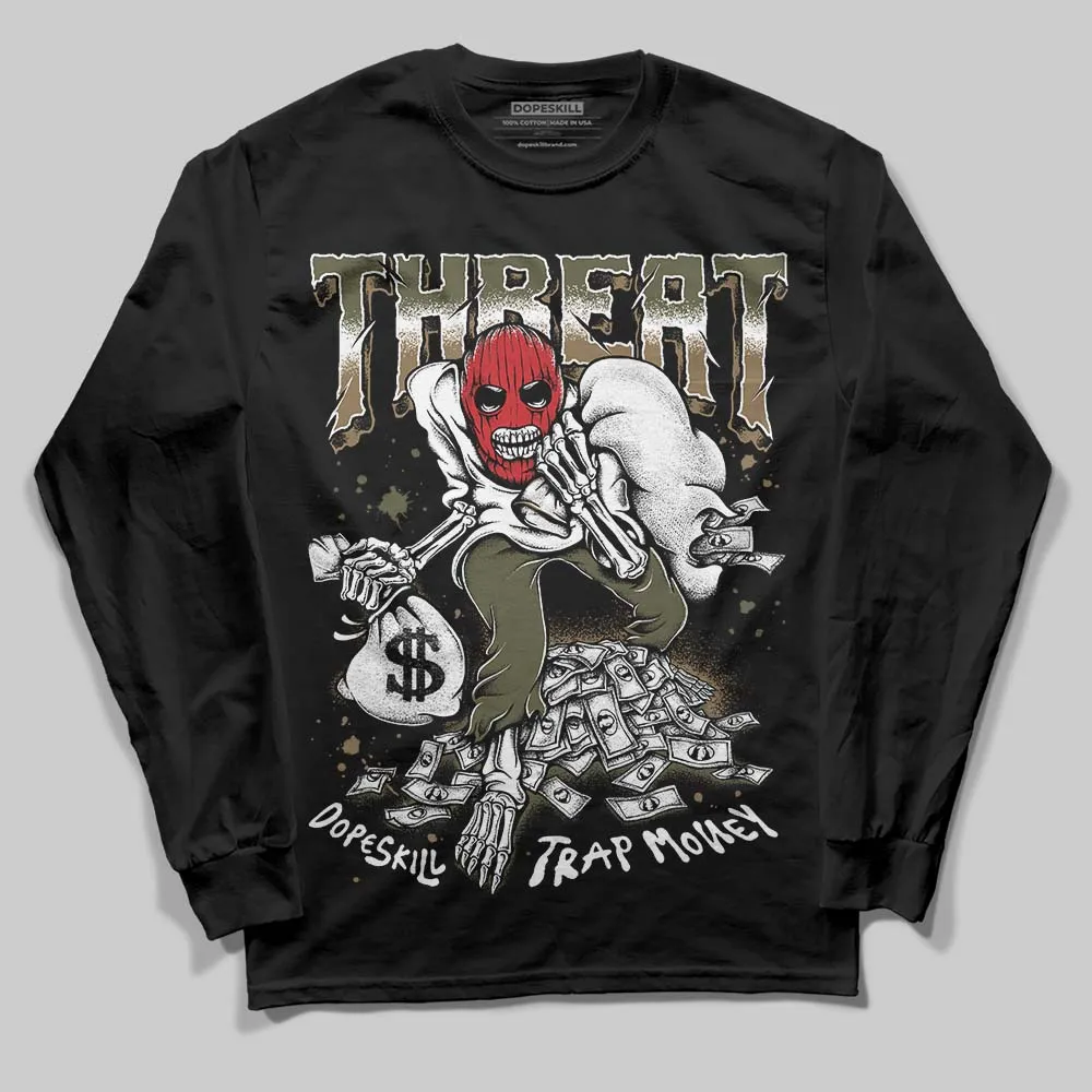 Samba OG Focus Olive DopeSkill Long Sleeve T-Shirt Threat Graphic sold by DopeSkill product image thumbnail 2