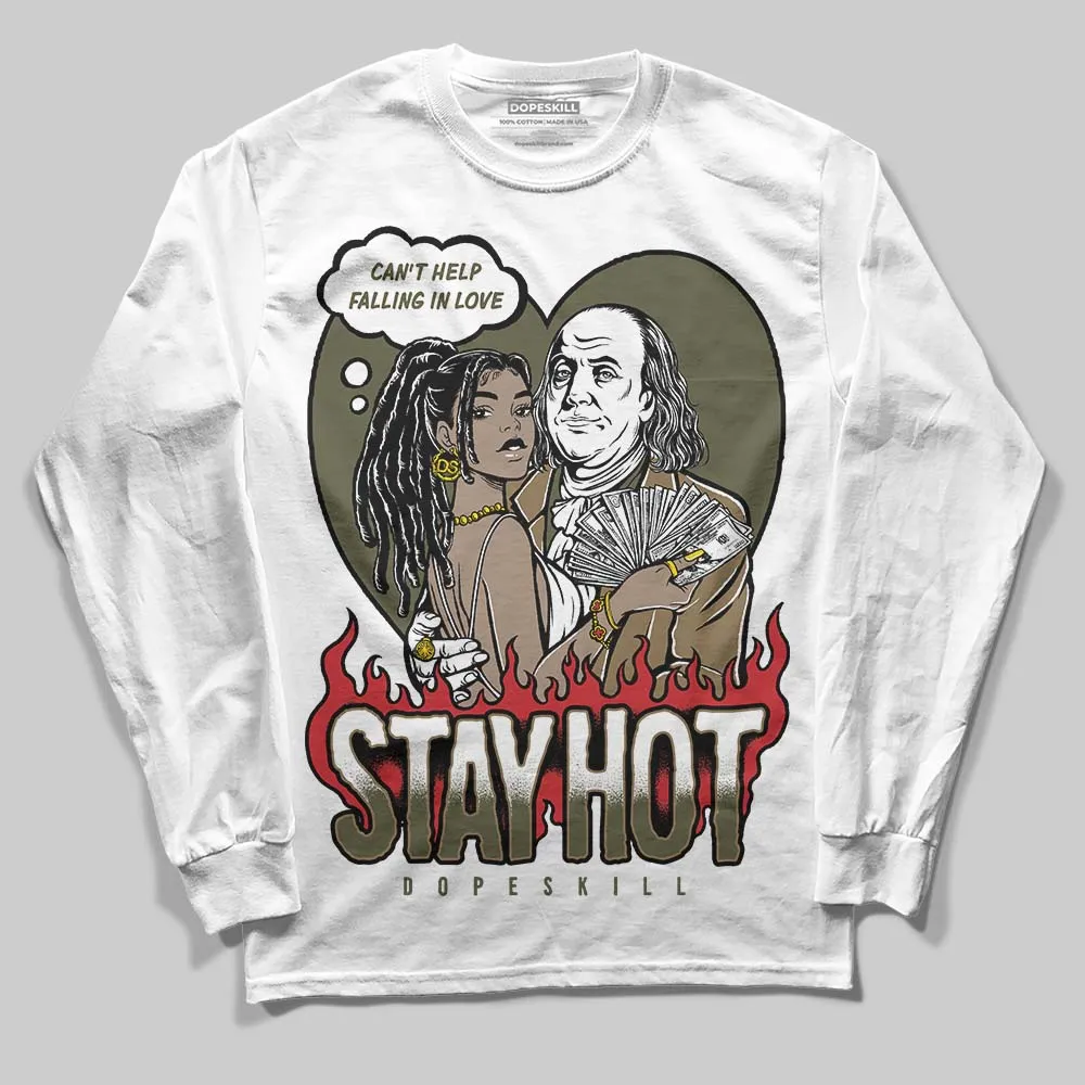 Samba OG Focus Olive DopeSkill Long Sleeve T-Shirt Stay Hot Graphic sold by DopeSkill