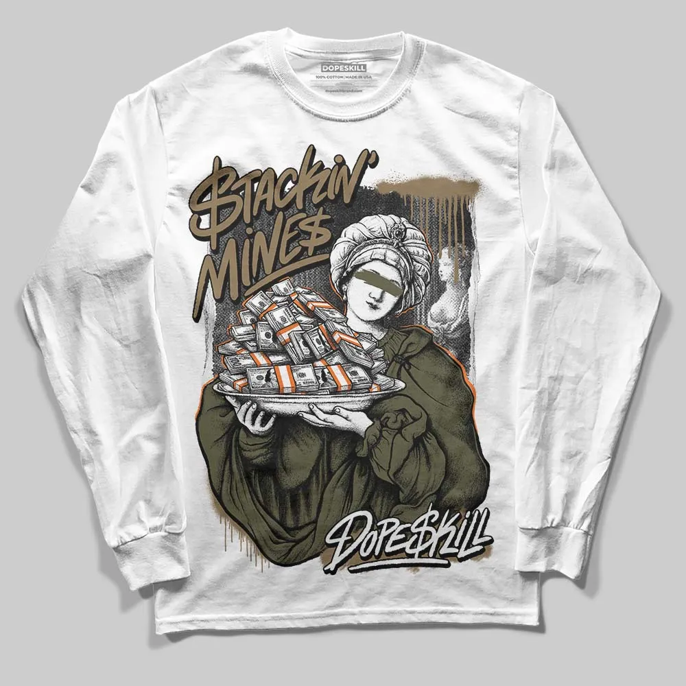 Samba OG Focus Olive DopeSkill Long Sleeve T-Shirt Stackin Mines Graphic sold by DopeSkill