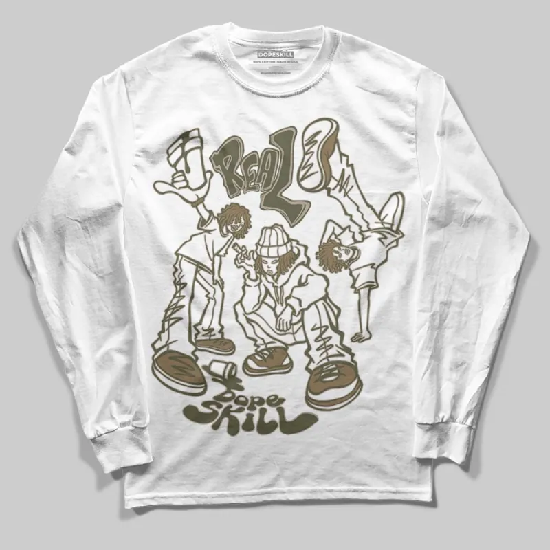 Samba OG Focus Olive DopeSkill Long Sleeve T-Shirt Real Y2K Players Graphic sold by DopeSkill