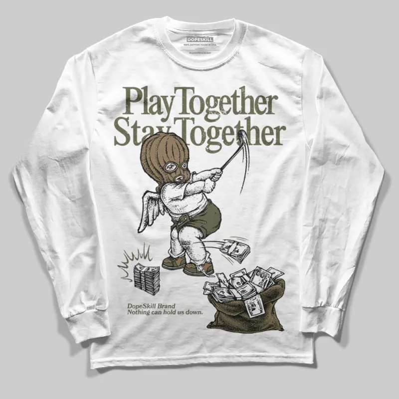 Samba OG Focus Olive DopeSkill Long Sleeve T-Shirt Play together, Stay together Graphic sold by DopeSkill