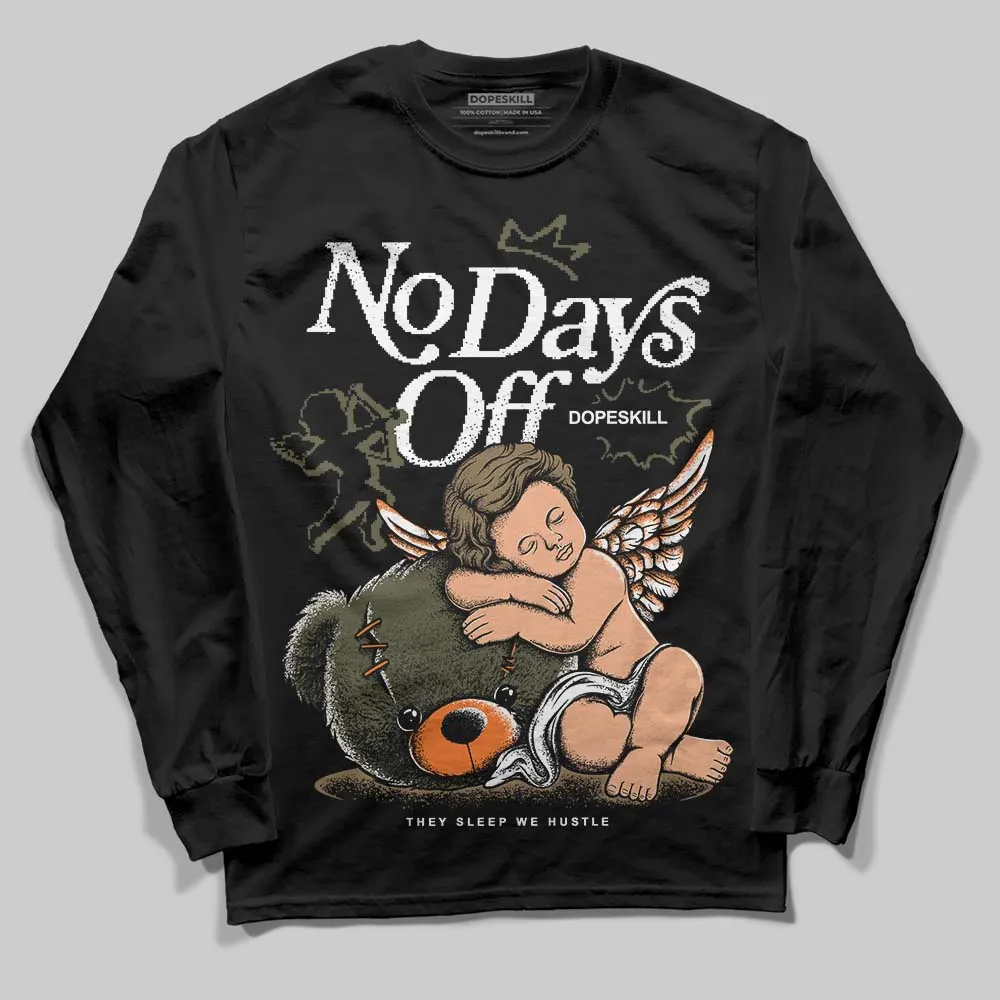Samba OG Focus Olive DopeSkill Long Sleeve T-Shirt New No Days Off Graphic sold by DopeSkill product image thumbnail 2