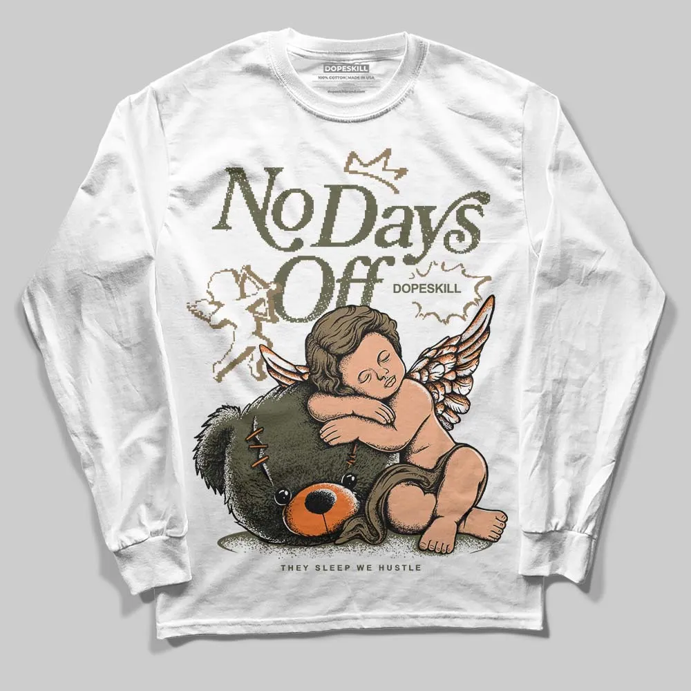 Samba OG Focus Olive DopeSkill Long Sleeve T-Shirt New No Days Off Graphic sold by DopeSkill
