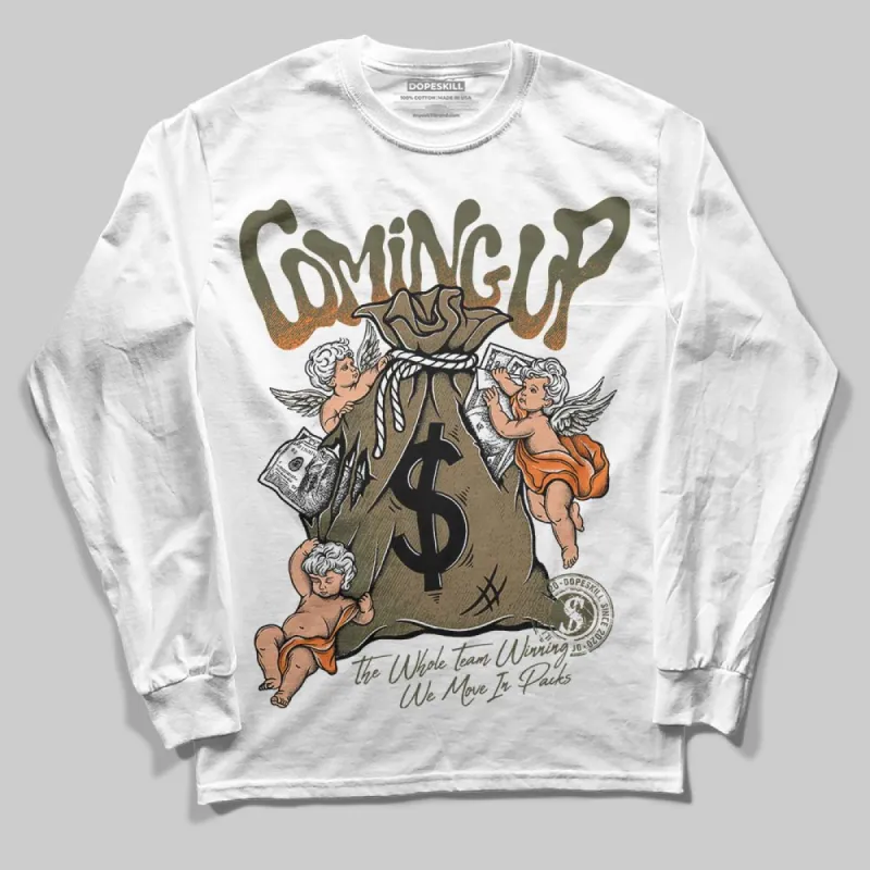 Samba OG Focus Olive DopeSkill Long Sleeve T-Shirt Money Bag Coming Up Graphic sold by DopeSkill