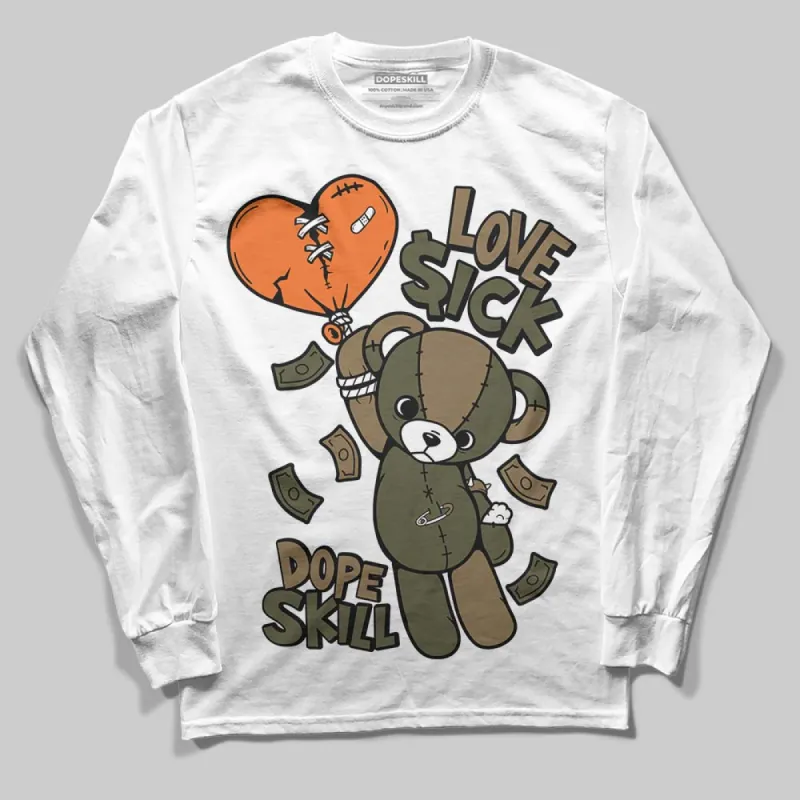 Samba OG Focus Olive DopeSkill Long Sleeve T-Shirt Love Sick Graphic sold by DopeSkill