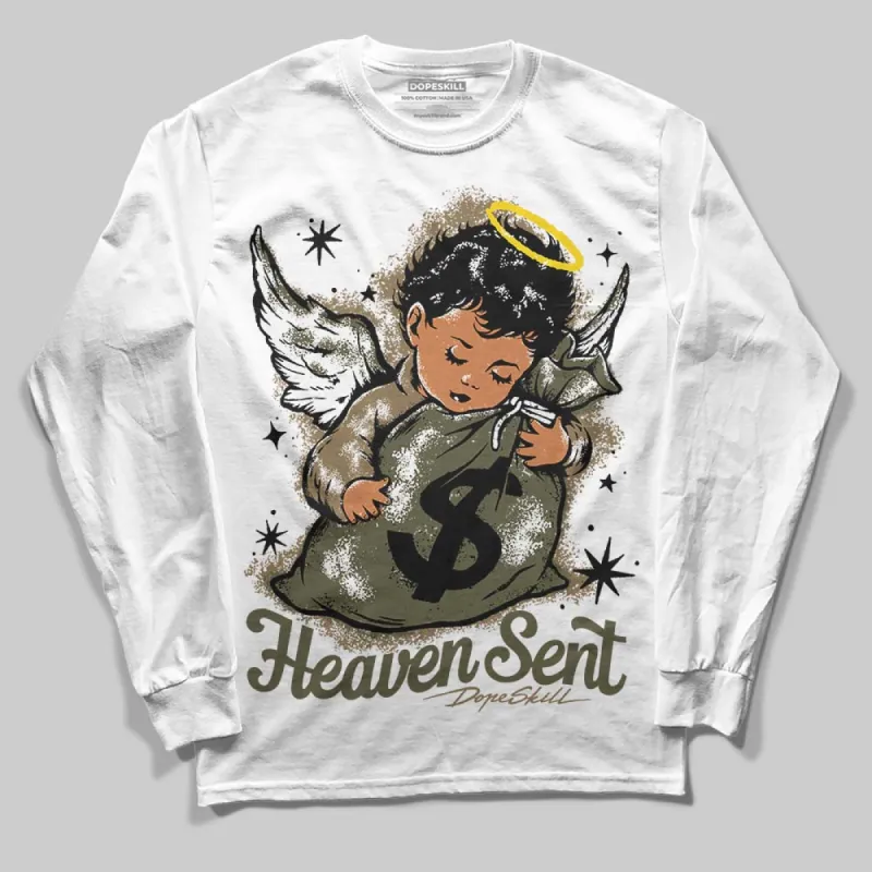 Samba OG Focus Olive DopeSkill Long Sleeve T-Shirt Heaven Sent Graphic sold by DopeSkill