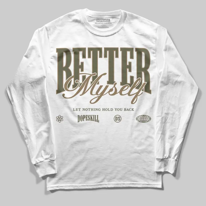 Samba OG Focus Olive DopeSkill Long Sleeve T-Shirt Better Myself Graphic sold by DopeSkill