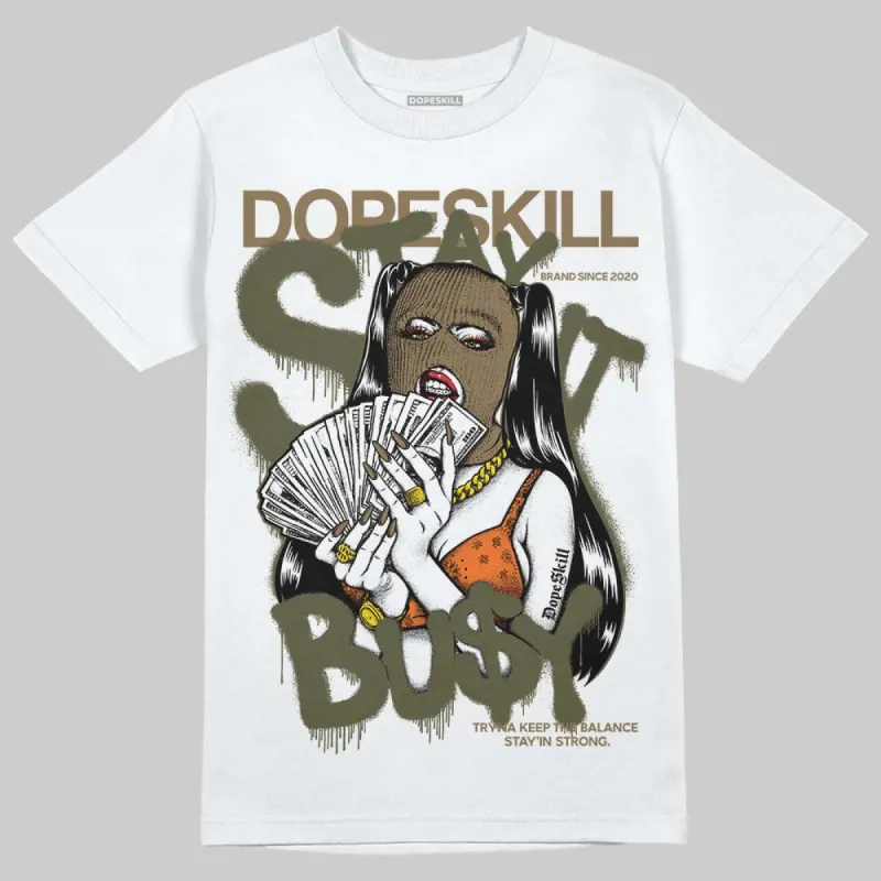 Samba OG Focus Olive DopeSkill T-Shirt Stay It Busy Graphic sold by DopeSkill